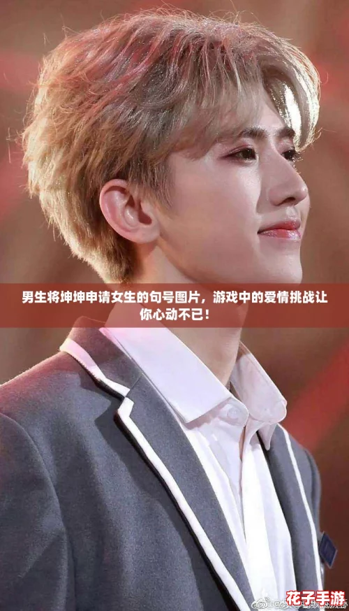 男生将坤坤申请女生的句号图片，游戏中的爱情挑战让你心动不已！
