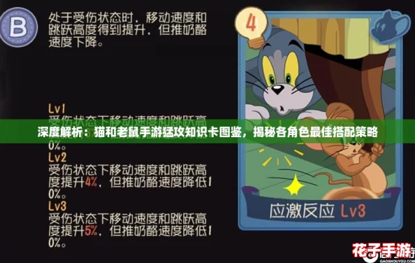 深度解析：猫和老鼠手游猛攻知识卡图鉴，揭秘各角色最佳搭配策略