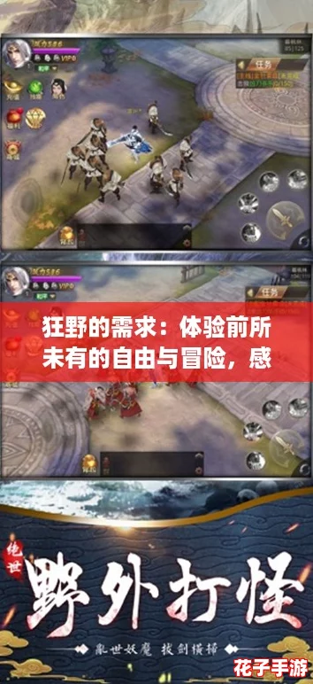 狂野的需求：体验前所未有的自由与冒险，感受极致游戏乐趣
