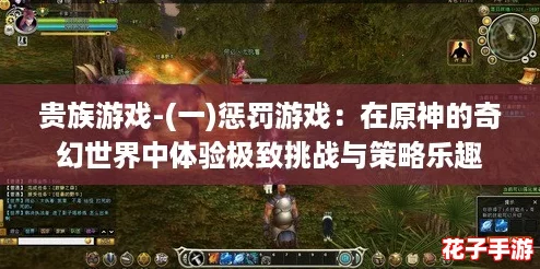 贵族游戏-(一)惩罚游戏：在原神的奇幻世界中体验极致挑战与策略乐趣