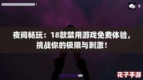 夜间畅玩：18款禁用游戏免费体验，挑战你的极限与刺激！