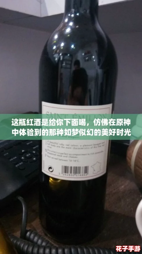 这瓶红酒是给你下面喝，仿佛在原神中体验到的那种如梦似幻的美好时光