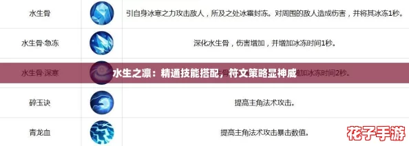 水生之凛:精通技能搭配,符文策略显神威 水生之凛:精通技能搭配,符文策略显神威
