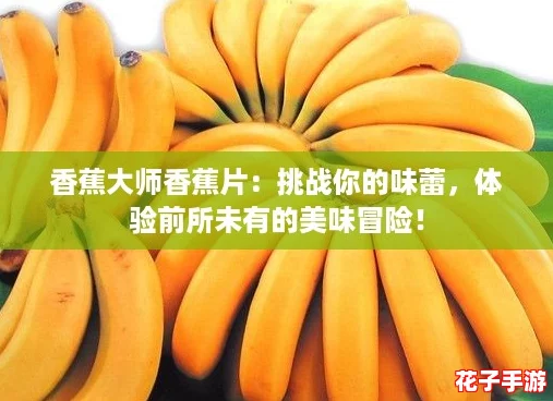 香蕉大师香蕉片：挑战你的味蕾，体验前所未有的美味冒险！