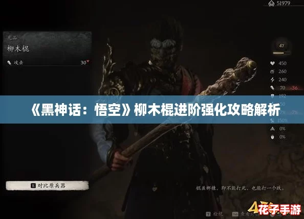 《黑神话：悟空》柳木棍进阶强化攻略解析