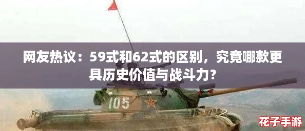 网友热议：59式和62式的区别，究竟哪款更具历史价值与战斗力？