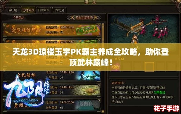 天龙3D琼楼玉宇PK霸主养成全攻略，助你登顶武林巅峰！