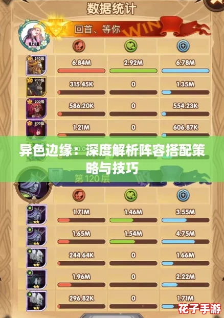 异色边缘：深度解析阵容搭配策略与技巧