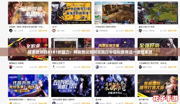 探索欧洲码B1B1的魅力：网友热议如何在旅行中轻松使用这一便捷系统