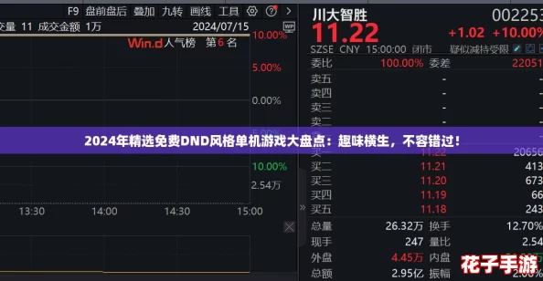 2024年精选免费DND风格单机游戏大盘点：趣味横生，不容错过！