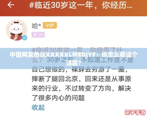中国网友热议XXXXXLMEDJYF：你怎么看这个话题？