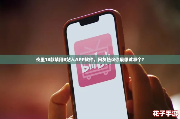 夜里18款禁用B站入APP软件，网友热议你最想试哪个？