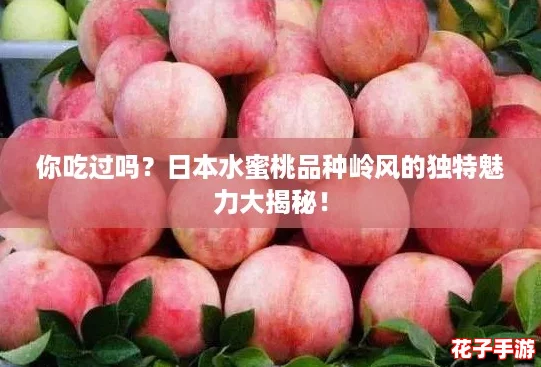 你吃过吗？日本水蜜桃品种岭风的独特魅力大揭秘！