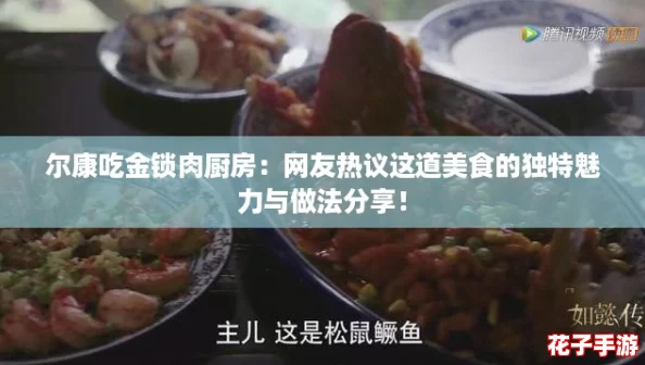 尔康吃金锁肉厨房：网友热议这道美食的独特魅力与做法分享！