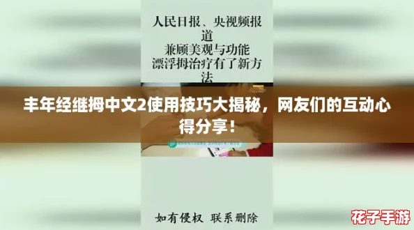 丰年经继拇中文2使用技巧大揭秘,网友们的互动心得分享! 丰年经继拇中文2使用技巧大揭秘,网友们的互动心得分享!