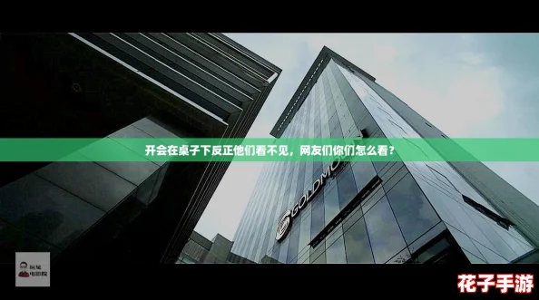 开会在桌子下反正他们看不见,网友们你们怎么看? 开会在桌子下反正他们看不见,网友们你们怎么看?