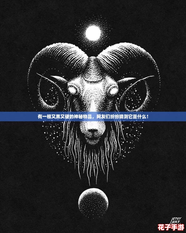 有一根又黑又硬的神秘物品，网友们纷纷猜测它是什么！