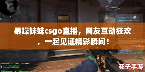 暴躁妹妹csgo直播，网友互动狂欢，一起见证精彩瞬间！