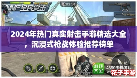 2024年热门真实射击手游精选大全，沉浸式枪战体验推荐榜单