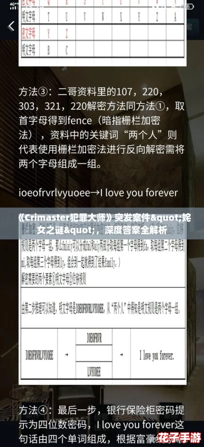 《Crimaster犯罪大师》突发案件"姹女之谜"，深度答案全解析