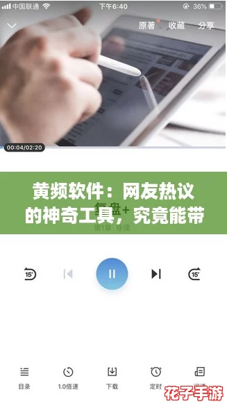 黄频软件：网友热议的神奇工具，究竟能带来什么惊喜？