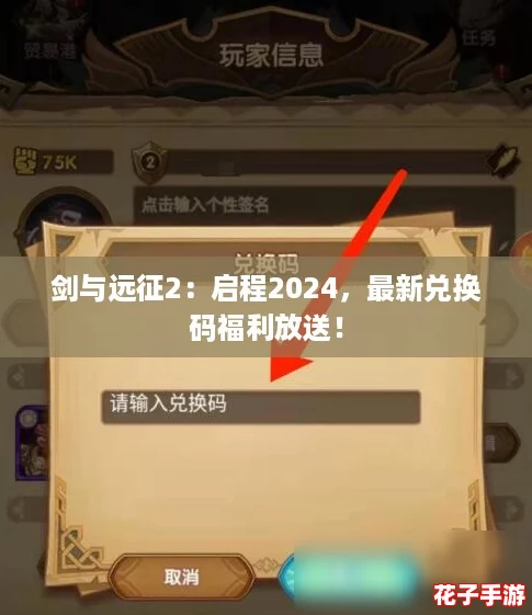 剑与远征2：启程2024，最新兑换码福利放送！