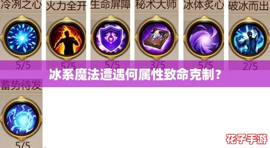 冰系魔法遭遇何属性致命克制？
