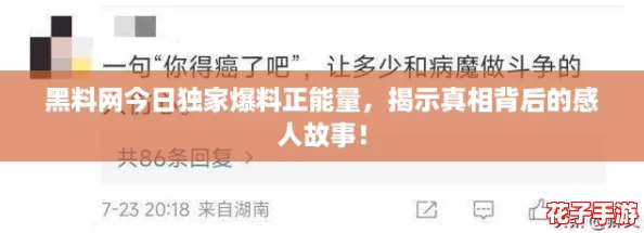 黑料网今日独家爆料正能量，揭示真相背后的感人故事！