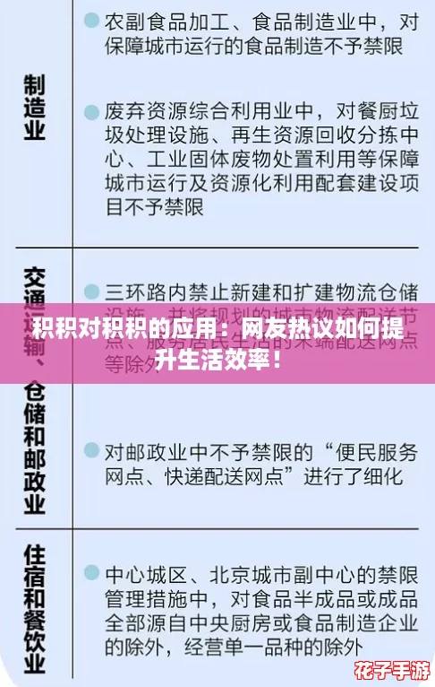 积积对积积的应用：网友热议如何提升生活效率！