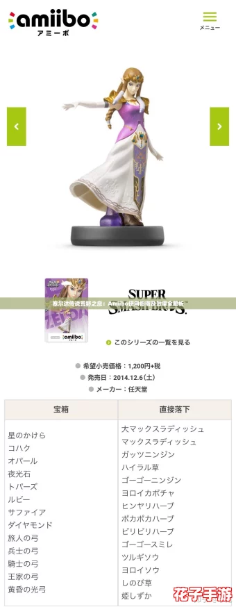 塞尔达传说荒野之息：Amiibo使用指南及效果全解析