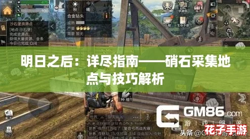 明日之后:详尽指南——硝石采集地点与技巧解析 明日之后:详尽指南——硝石采集地点与技巧解析
