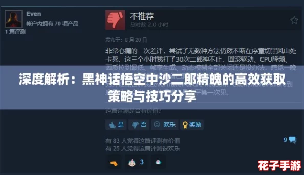深度解析：黑神话悟空中沙二郎精魄的高效获取策略与技巧分享