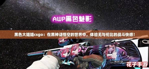 黑色大姐姐csgo：在黑神话悟空的世界中，体验无与伦比的战斗快感！