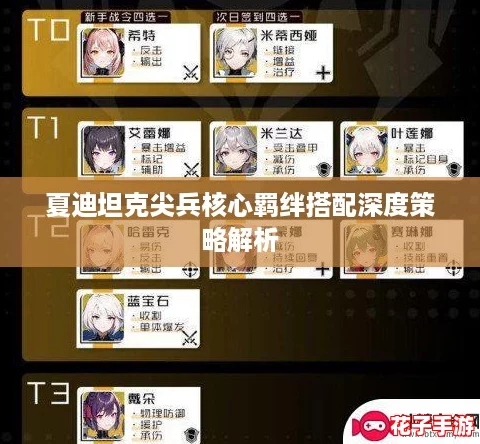 夏迪坦克尖兵核心羁绊搭配深度策略解析
