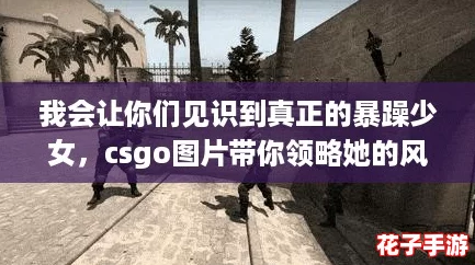 我会让你们见识到真正的暴躁少女，csgo图片带你领略她的风采！